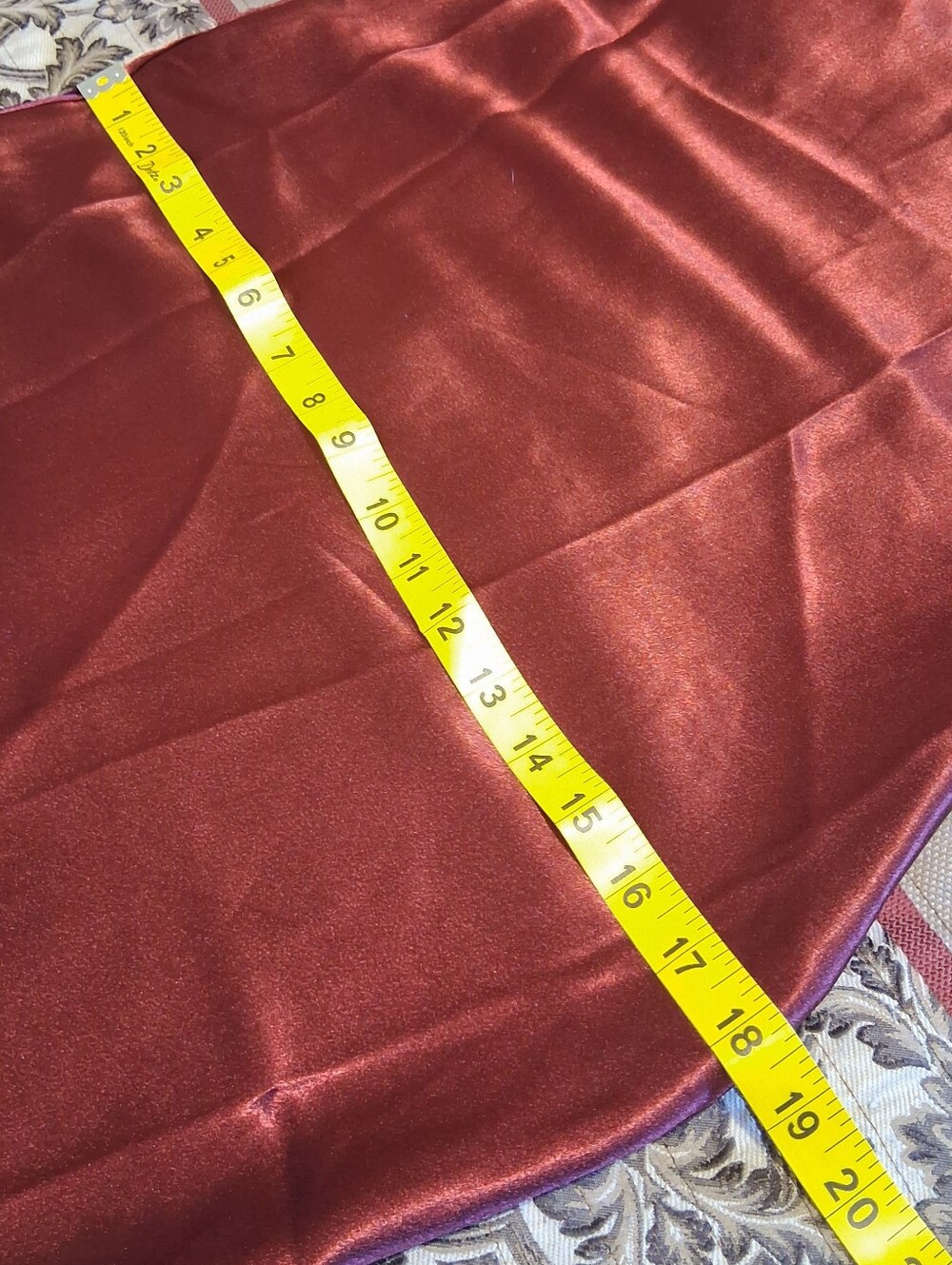 Birdy Grey Lisa Satin Slip Dress Cowlneck Cabernet XS Bridesmaid Elegant Whimsy - Picture 11 of 16